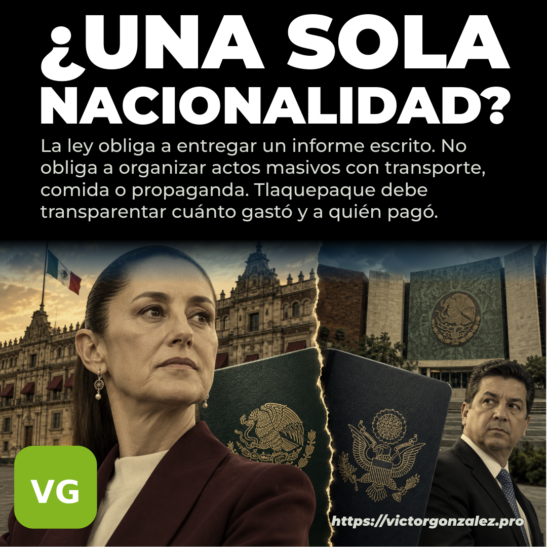 ¿Una sola nacionalidad?